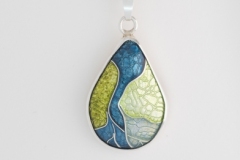 Maart; ontluikend groen, kou (3,4 x 2 cm)