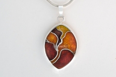 Juli; zomer, warmte, kleur (3,5 x 2,1 cm)