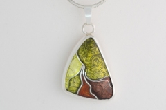September; voorbode herfst, kringloop, rijping (3,1 x 2,5 cm)